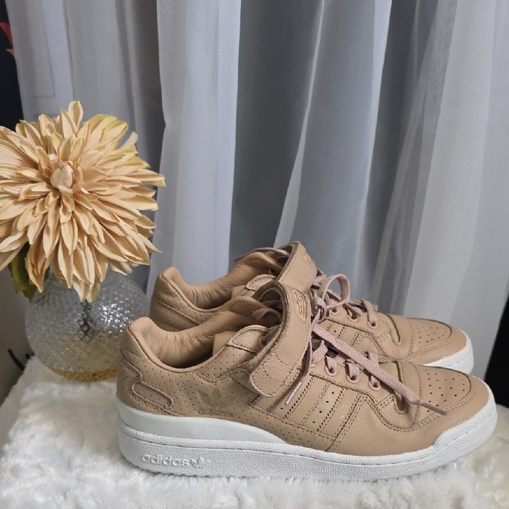 Adidas Women Beige Sneakers